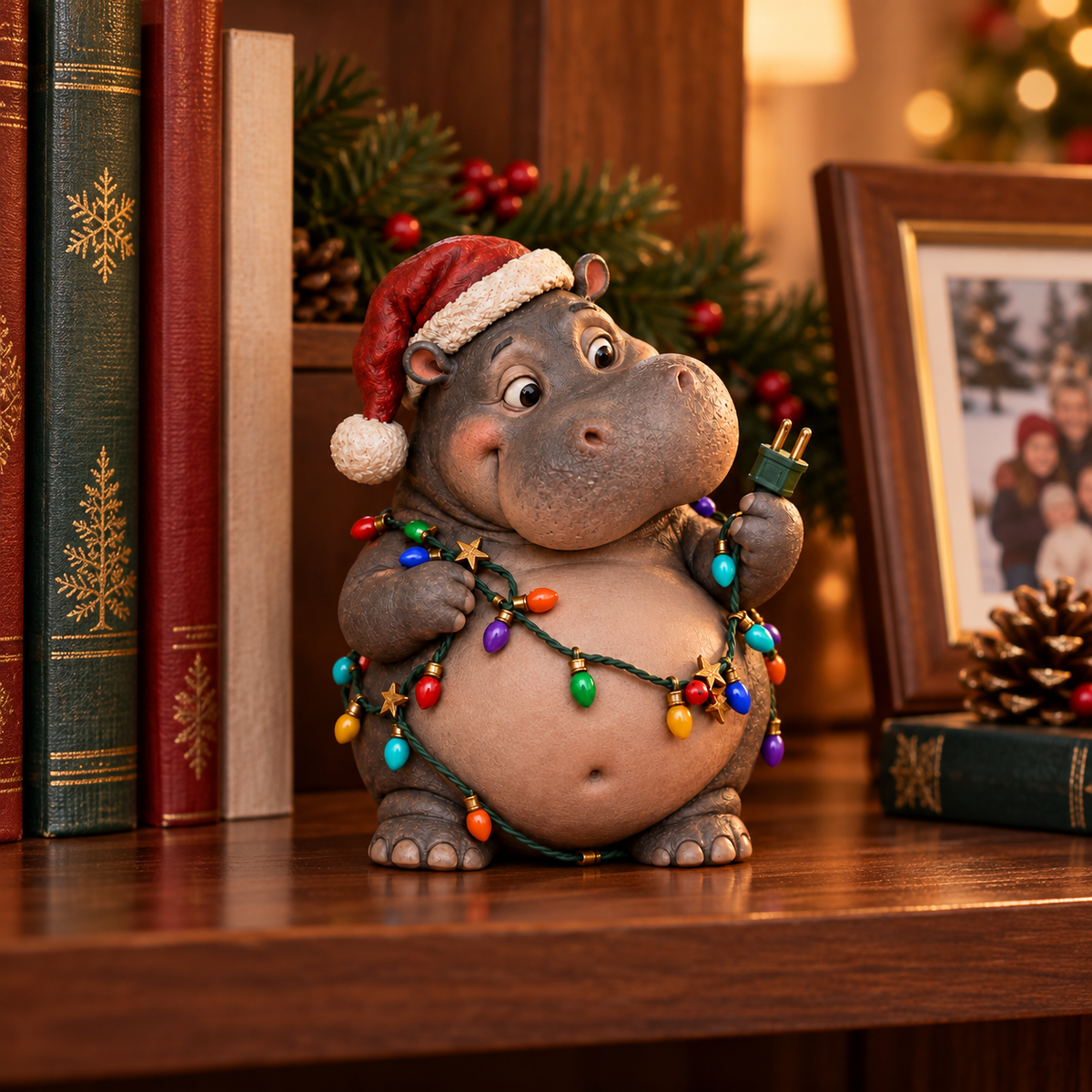 🔥🦛Merry Little Troublemakers – Christmas Hippo Collection