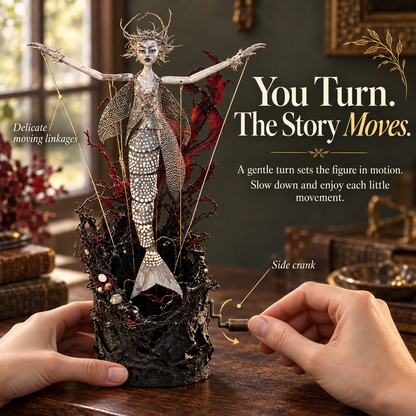 Hand-Cranked Fantasy Sculpture Collection