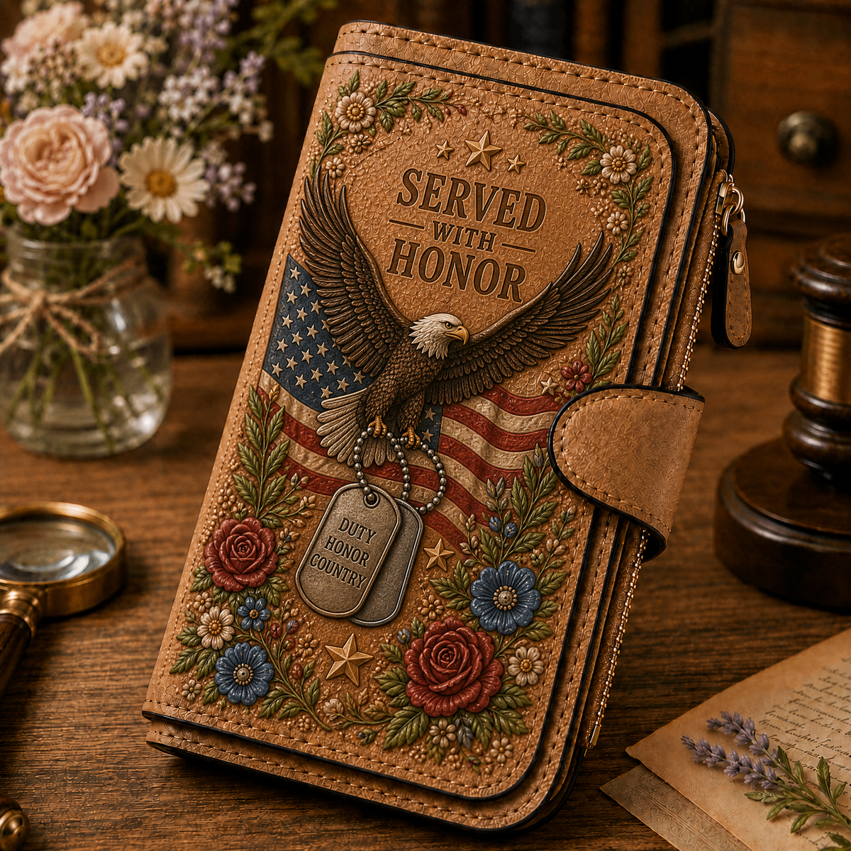 ✨Retired Profession Wallet – In Honor of a Lifetime of Dedication and Care