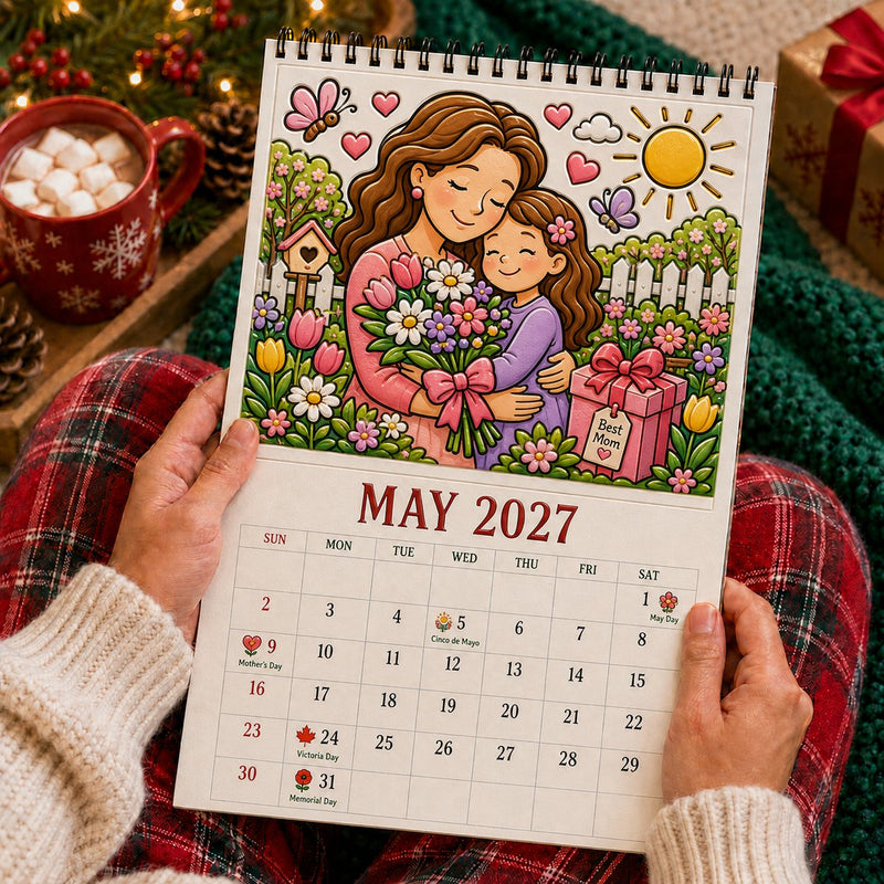 May 2027 coloring calendar
