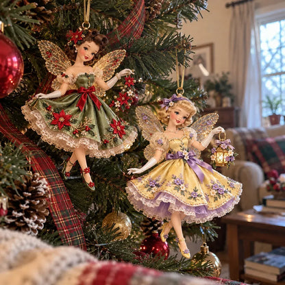 Vintage Fairy Christmas Ornaments – A Touch of Old-Fashioned Magic