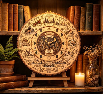 ⭐2026 USA Sale: Up to 50% OFF -🌙🌲Moon & Nature Observation Wheel🌕