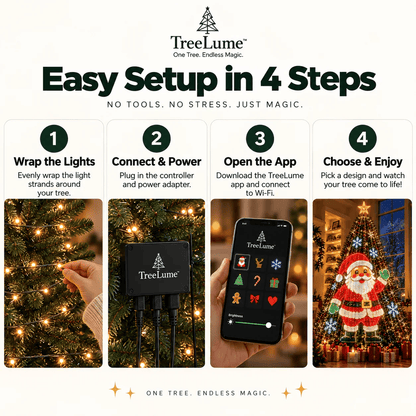 Led Jingles — Smart Animated Christmas Tree Lights