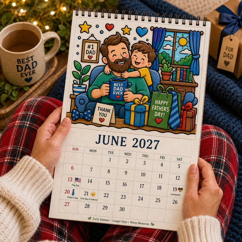 June 2027 coloring calendar