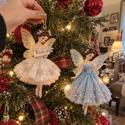 Vintage Fairy Christmas Ornaments – A Touch of Old-Fashioned Magic