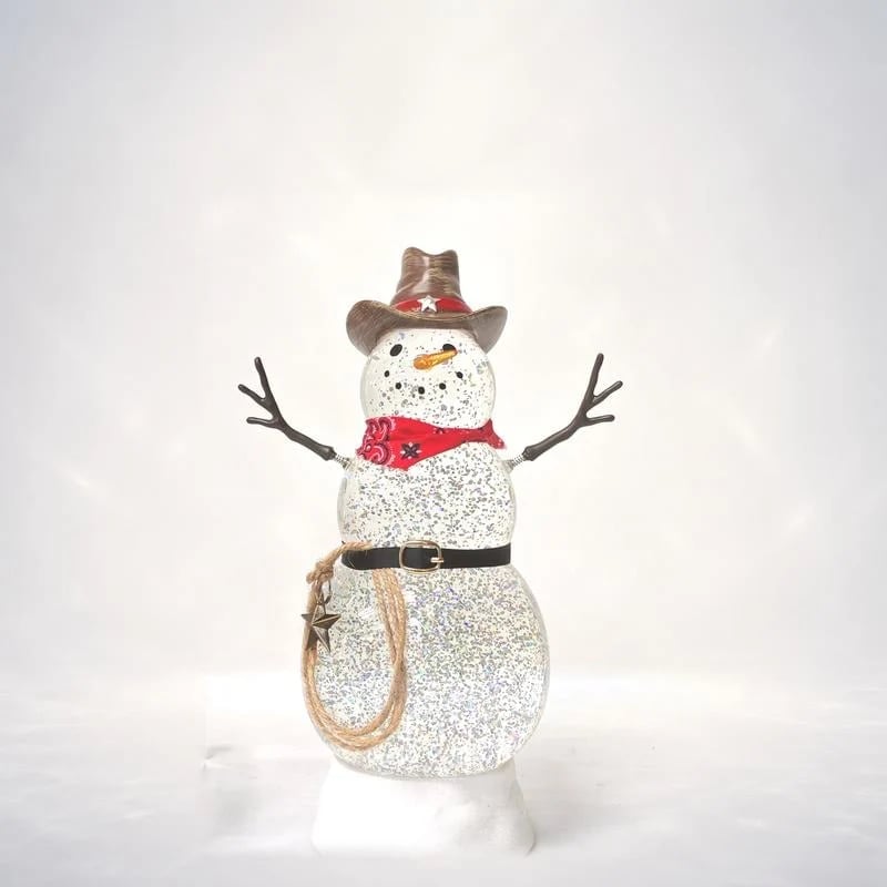 ❄️Winter Wonderglow™ – Lighted Musical Christmas Snow Globe Lantern
