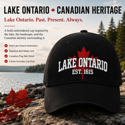 ❤️Lake Ontario Forever – 2027 Nestmiro®Heritage Embroidered Cap🍁