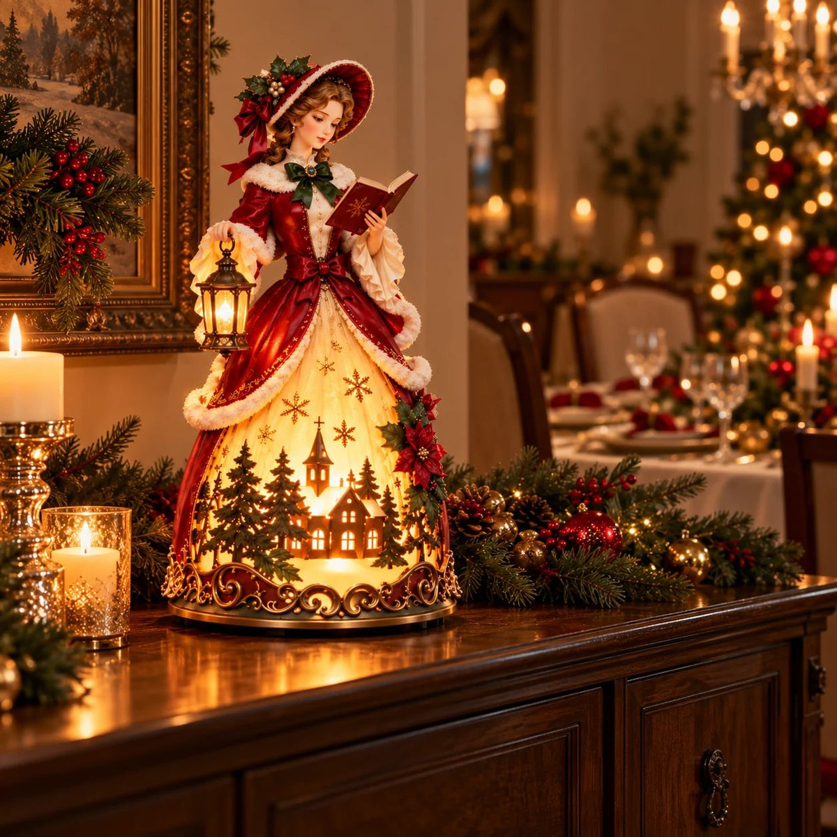 🔥The Christmas Storykeeper™ – Light-Up Figurine✨