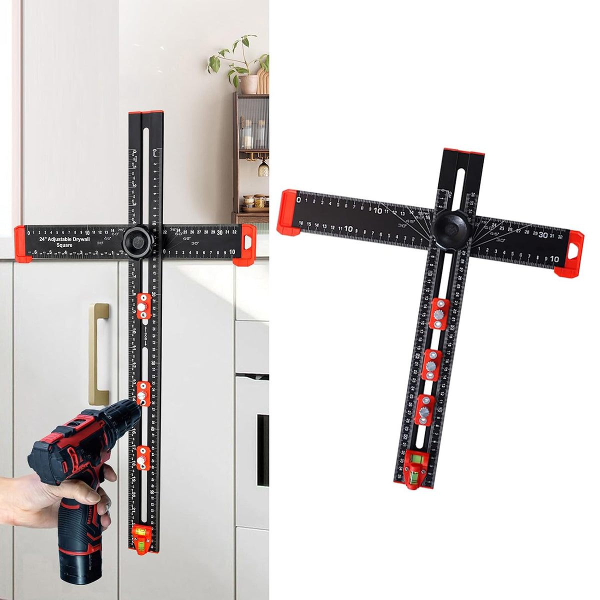 ⭐2026 USA Sale: Up to 50% OFF -🛠️📐Multifunctional T-Square Ruler