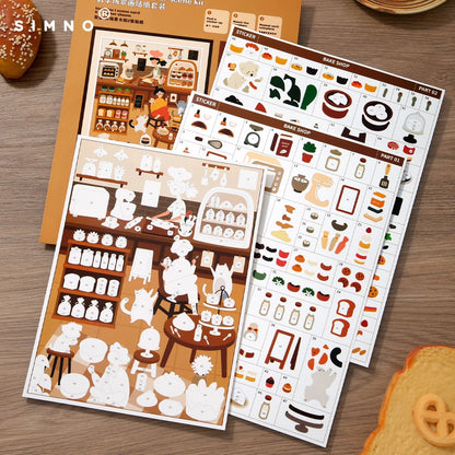 🐈‍⬛✨Witchy Wonders – Numbered Sticker Art Kit🎃