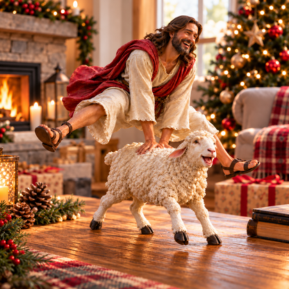 😂Who Says Faith Can't Be Fun?! Jesus, a Sheep & A Lot of Love!