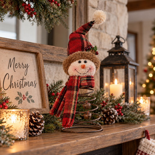 ☃️Winter Wobble Snowman™ – Rustic Snowman Collection