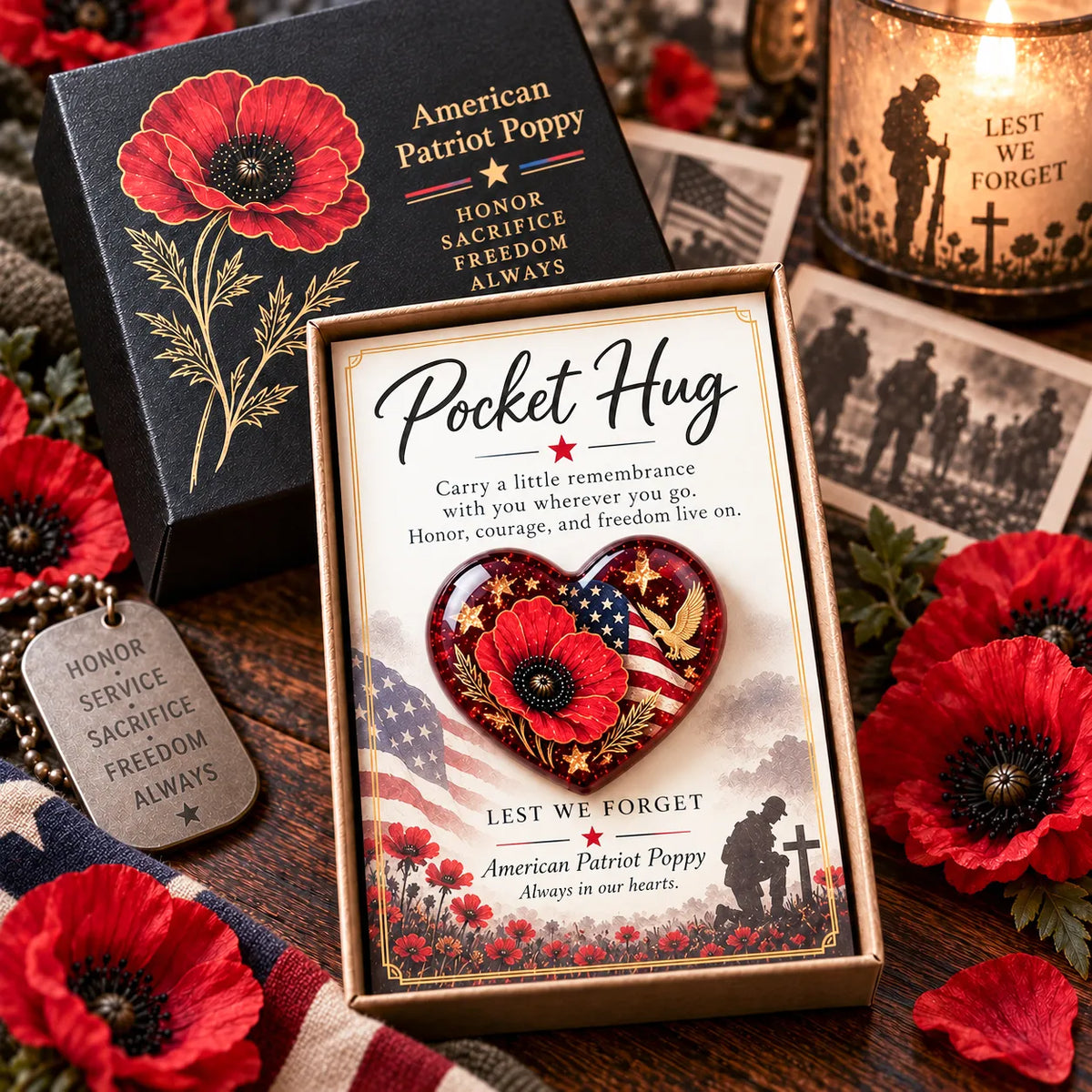 🔥😍Pocket Heart Keepsake | Carry Love & Memories Close❤️🌺