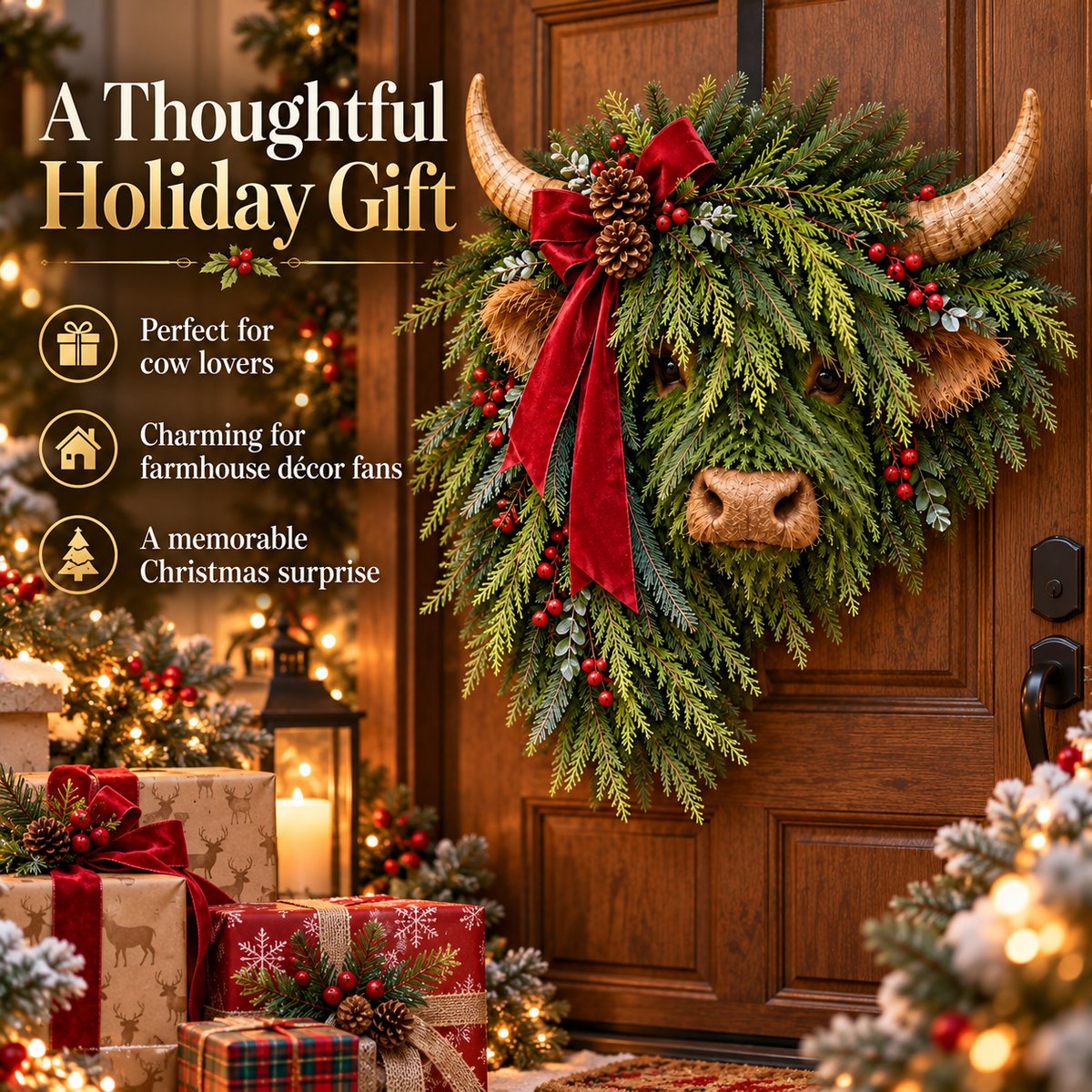 Highland Cow Christmas Gift Idea