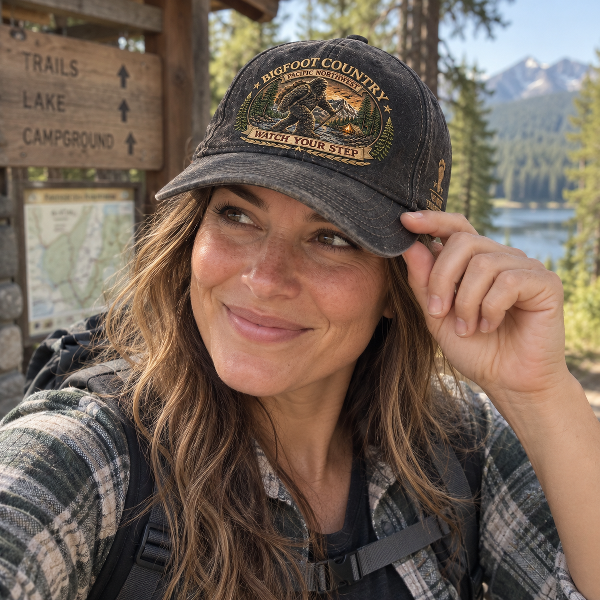 Bigfoot Country Heritage Cap – Pacific Northwest Edition