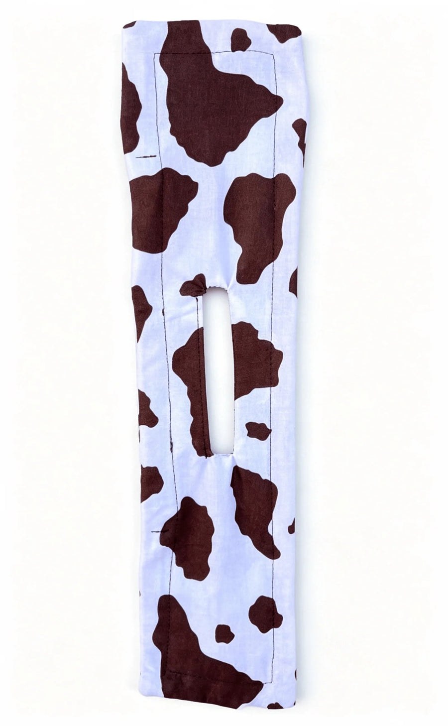 Cow Print western hair bow