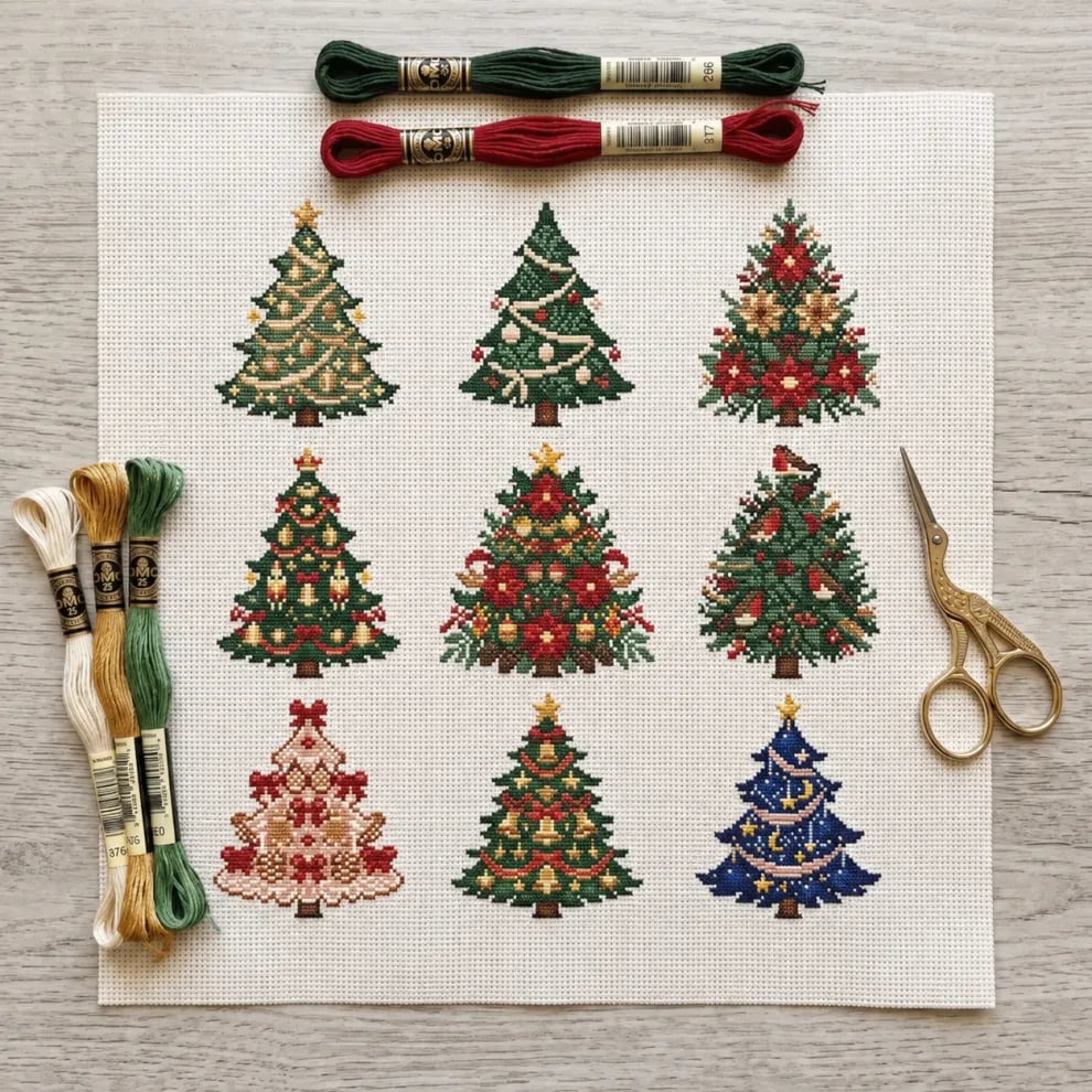 ✝️ Blessed Nativity Cross Stitch Pattern