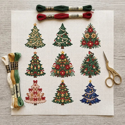 ✝️ Blessed Nativity Cross Stitch Pattern