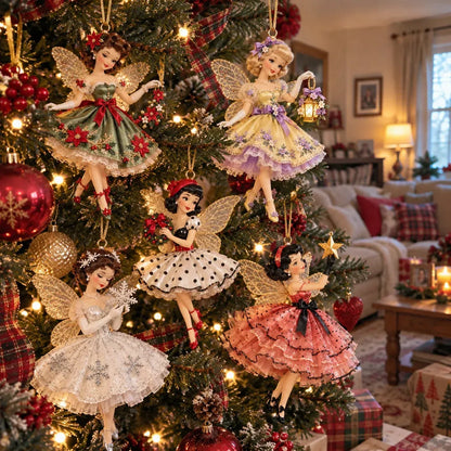Vintage Fairy Christmas Ornaments – A Touch of Old-Fashioned Magic