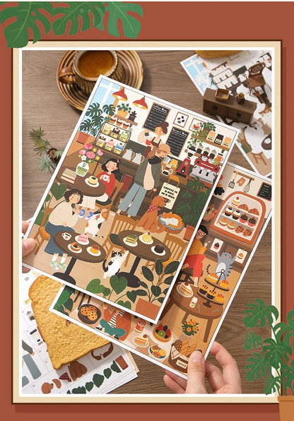 🐈‍⬛✨Witchy Wonders – Numbered Sticker Art Kit🎃