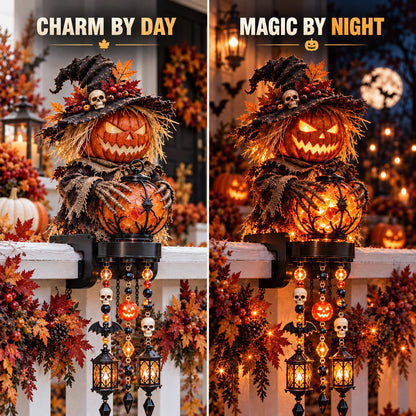 🎃 Halloween Character Glow Cascade Railing Lights-✅Easy to assemble ✅Sturdiness ✅Craftsmanship