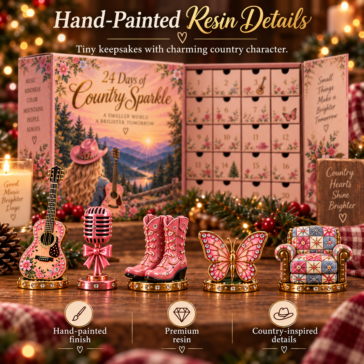 🩷24 Days of Country Sparkle Advent Calendar
