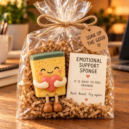 🔥😍Tiny Desk Friends, Big Encouragement🎁Fun Coworker Gift Set