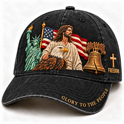 ✝️Faith & Freedom – 2027 Nestmiro®American Heritage Embroidered Cap 🧢