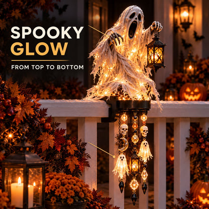 🎃 Halloween Character Glow Cascade Railing Lights-✅Easy to assemble ✅Sturdiness ✅Craftsmanship