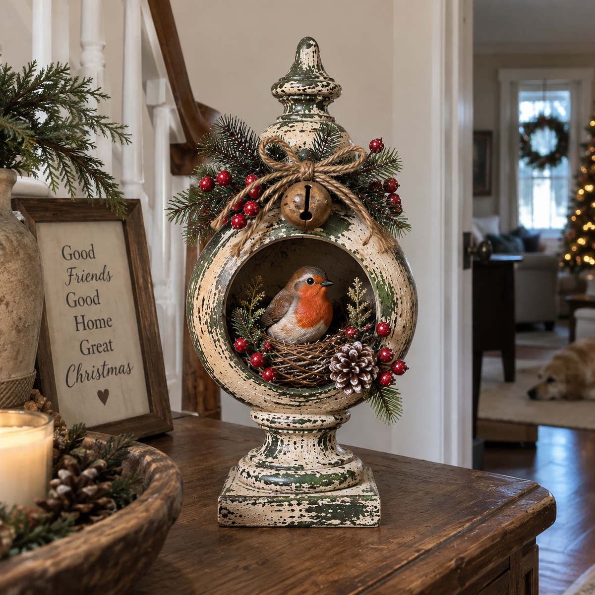 Vintage Christmas Bird Keepsake Collection🐦-A little Christmas visitor that feels like home