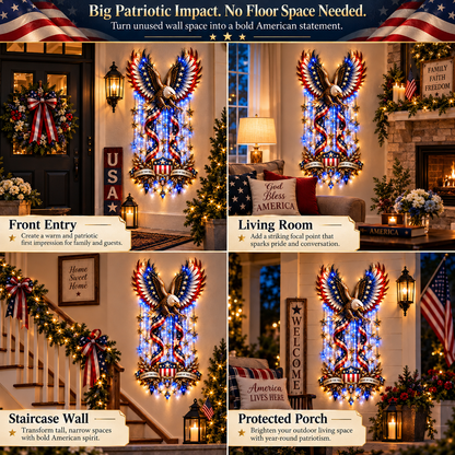 🦅American Glory Cascade - 🏠Let Freedom Light Your Home