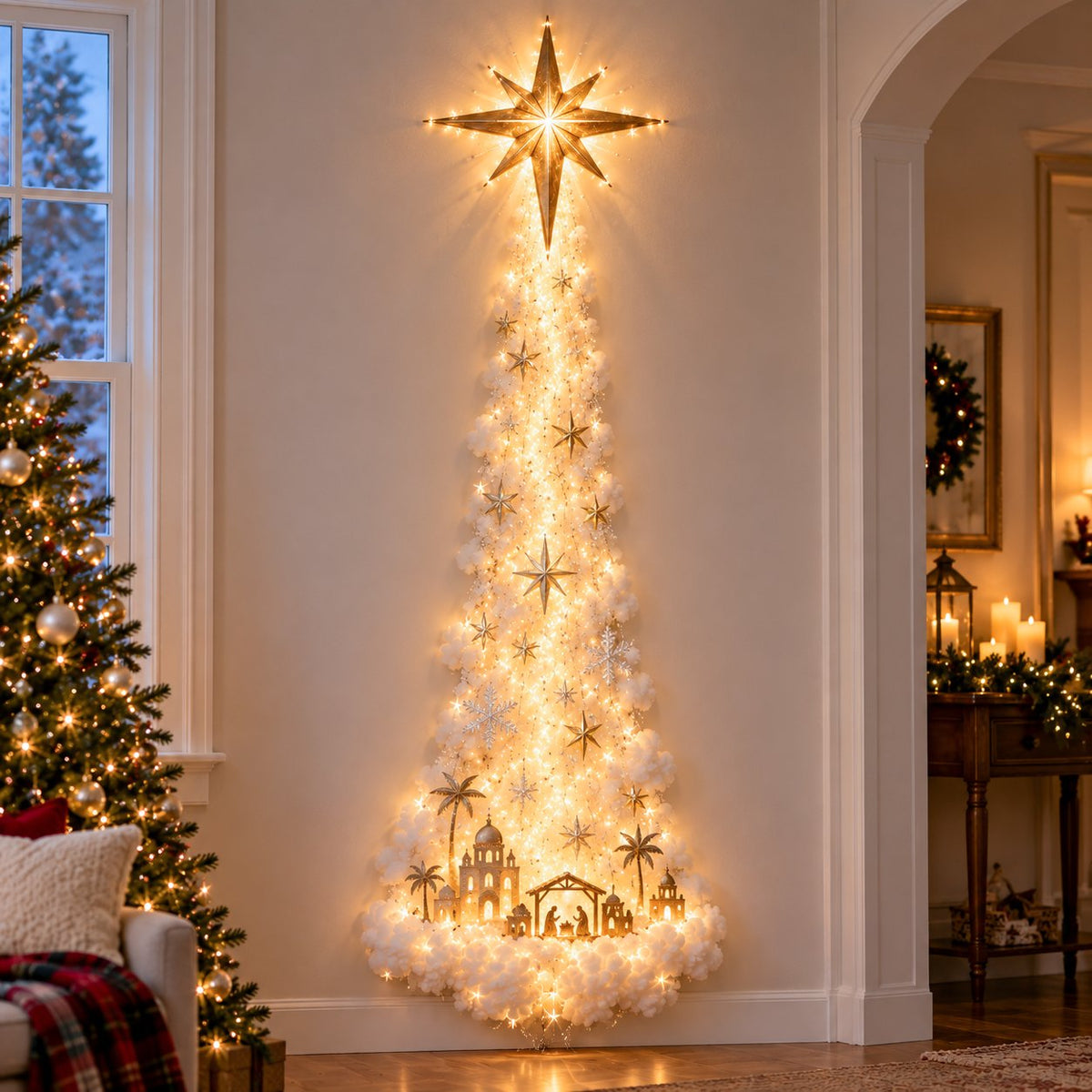 🎅Christmas Magic Trail Wall Light - 🎄A Little Christmas Magic, Right on Your Wall