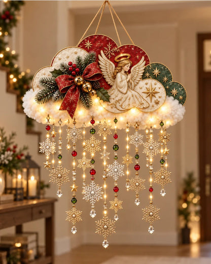 🔥😍Glowing Snowfall Cloud – Magical Holiday Decor☁️