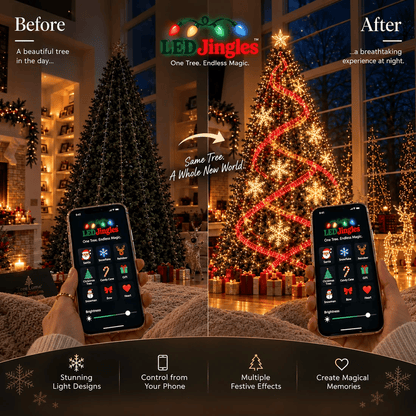 Led Jingles — Smart Animated Christmas Tree Lights