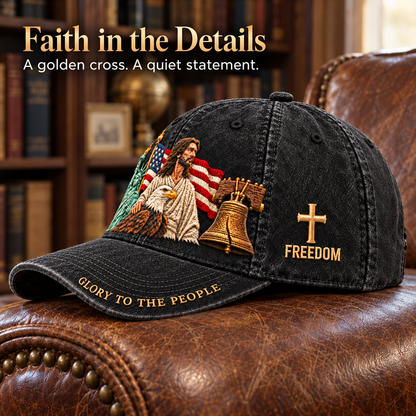 ✝️Faith & Freedom – 2027 Nestmiro®American Heritage Embroidered Cap 🧢