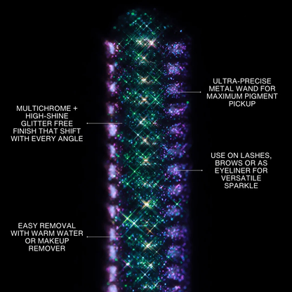 👀PrismLash™ Multichrome Mascara Topper- ✨Turn Every Blink Into Color