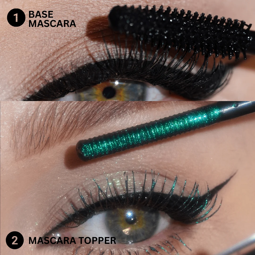 👀PrismLash™ Multichrome Mascara Topper- ✨Turn Every Blink Into Color