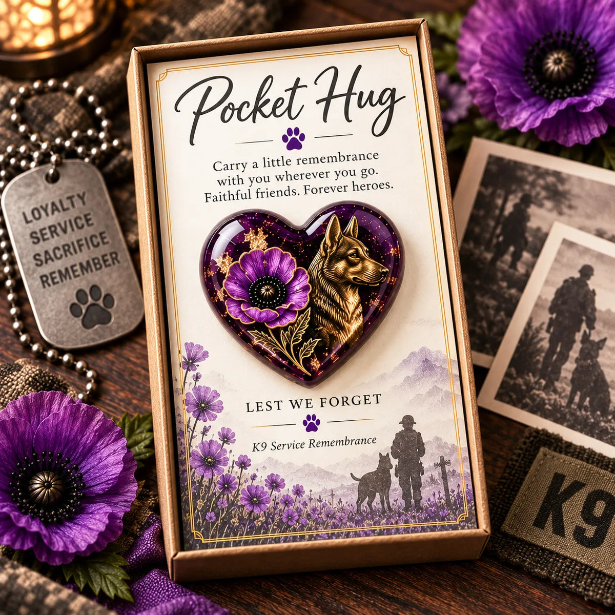 🔥😍Pocket Heart Keepsake | Carry Love & Memories Close❤️🌺
