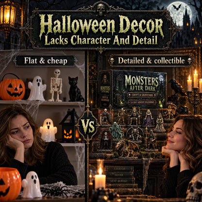 ⭐2026 USA Sale: Up to 50% OFF -24-Day Monsters After Dark Advent Calendar