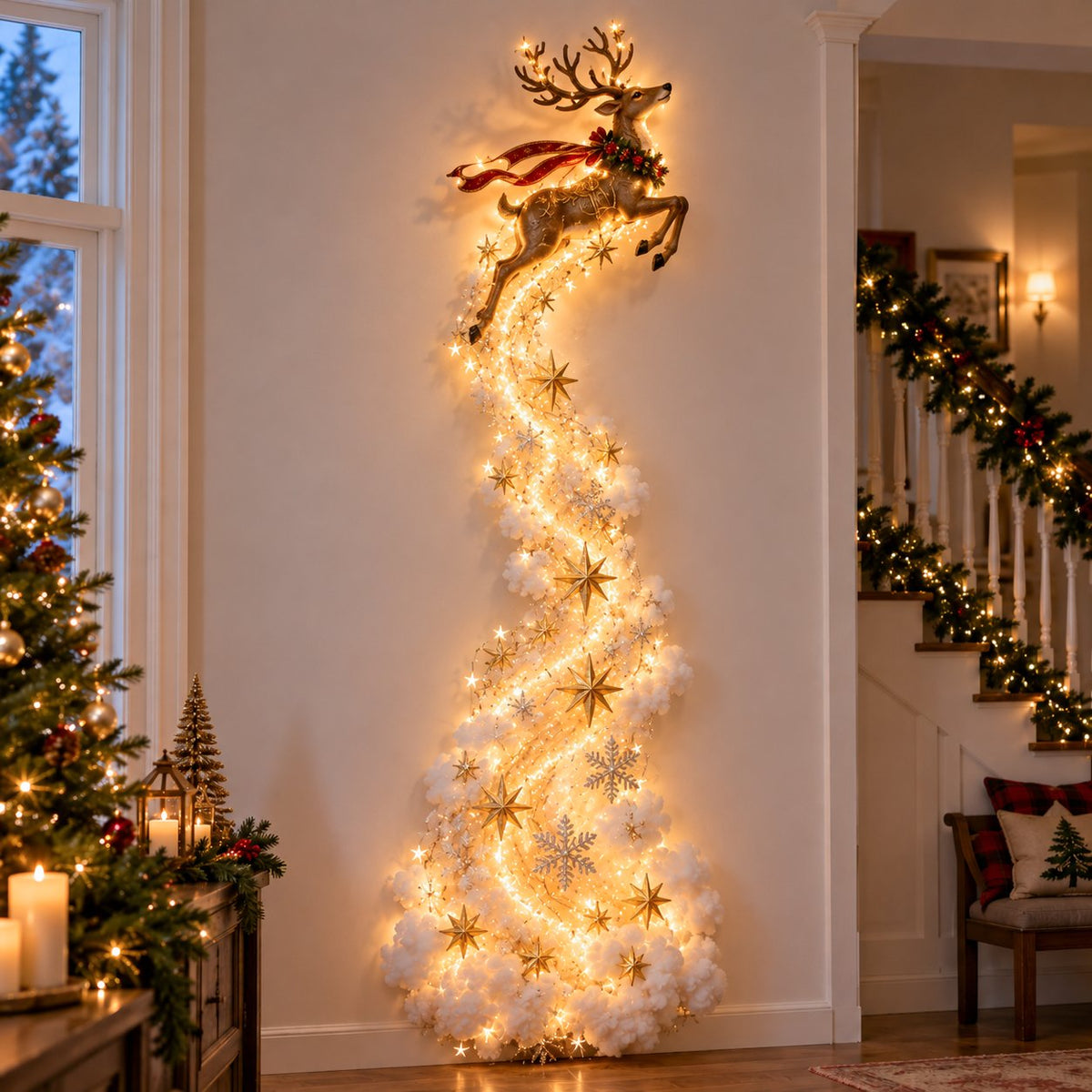🎅Christmas Magic Trail Wall Light - 🎄A Little Christmas Magic, Right on Your Wall