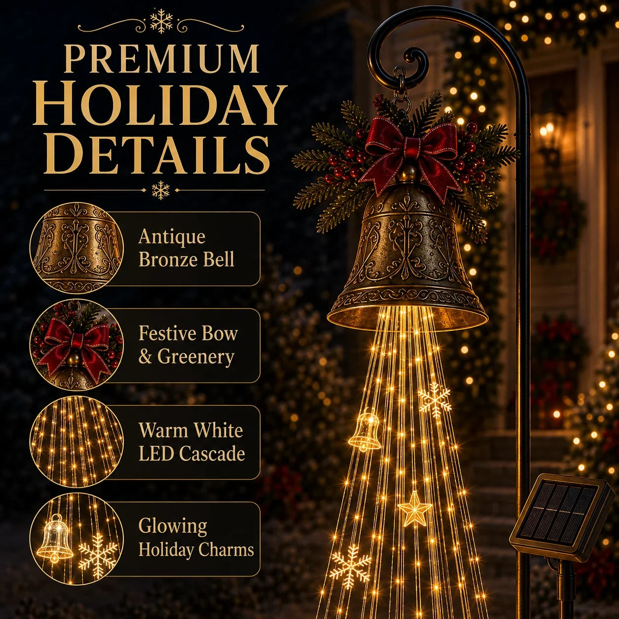 2027 Fellime® Christmas Magic Flowing Light Collection