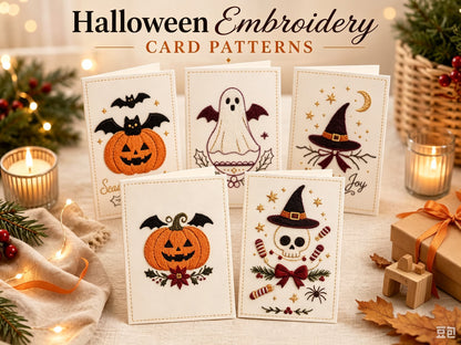 🌲 Christmas Hand Embroidery Card DIY Kit | Stitch Your Way Into the Christmas Spirit ✨ 🎁
