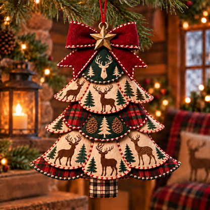 2027 Nestmiro® Patchwork Christmas Tree DIY Kit – 5 Festive Holiday Designs