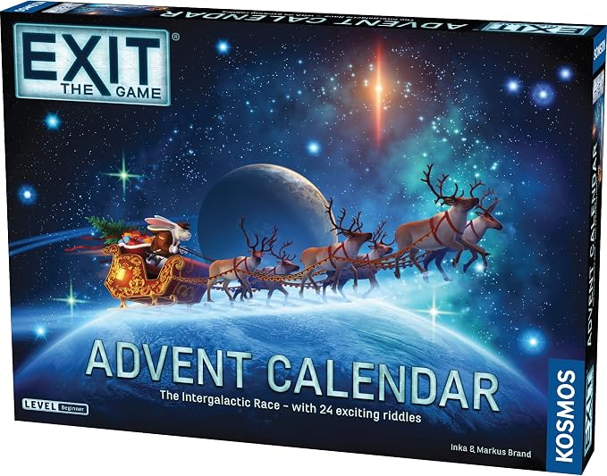 🔎🎄Escape the Workshop! Advent Calendar – 🗝️ ✨ 24 Days of Puzzle Adventure & Fun