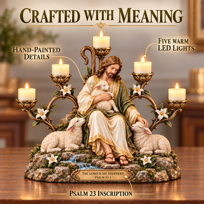 Light of Grace – Five-Light Prayer Centerpiece