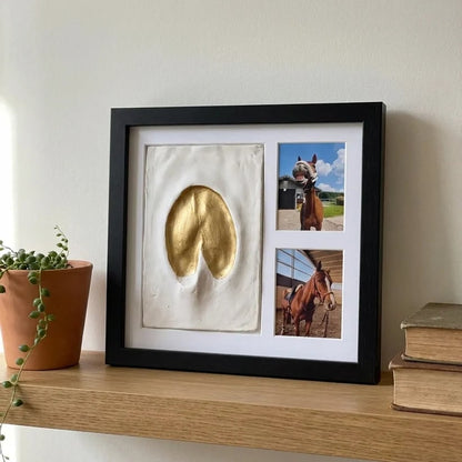 🐴 Horse Hoofprint & Family Keepsake Clay Kit – For Paws, Hands & Footprints 🖼️