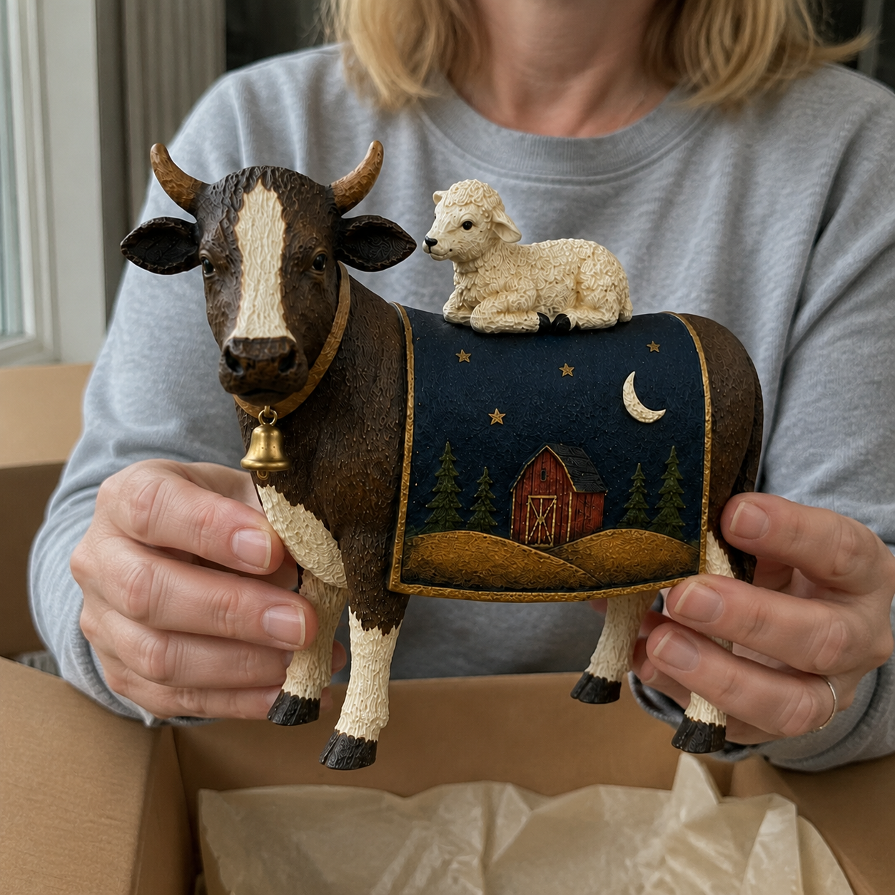 2027 Fellime® Beneath the Stars Cow &amp; Lamb Keepsake