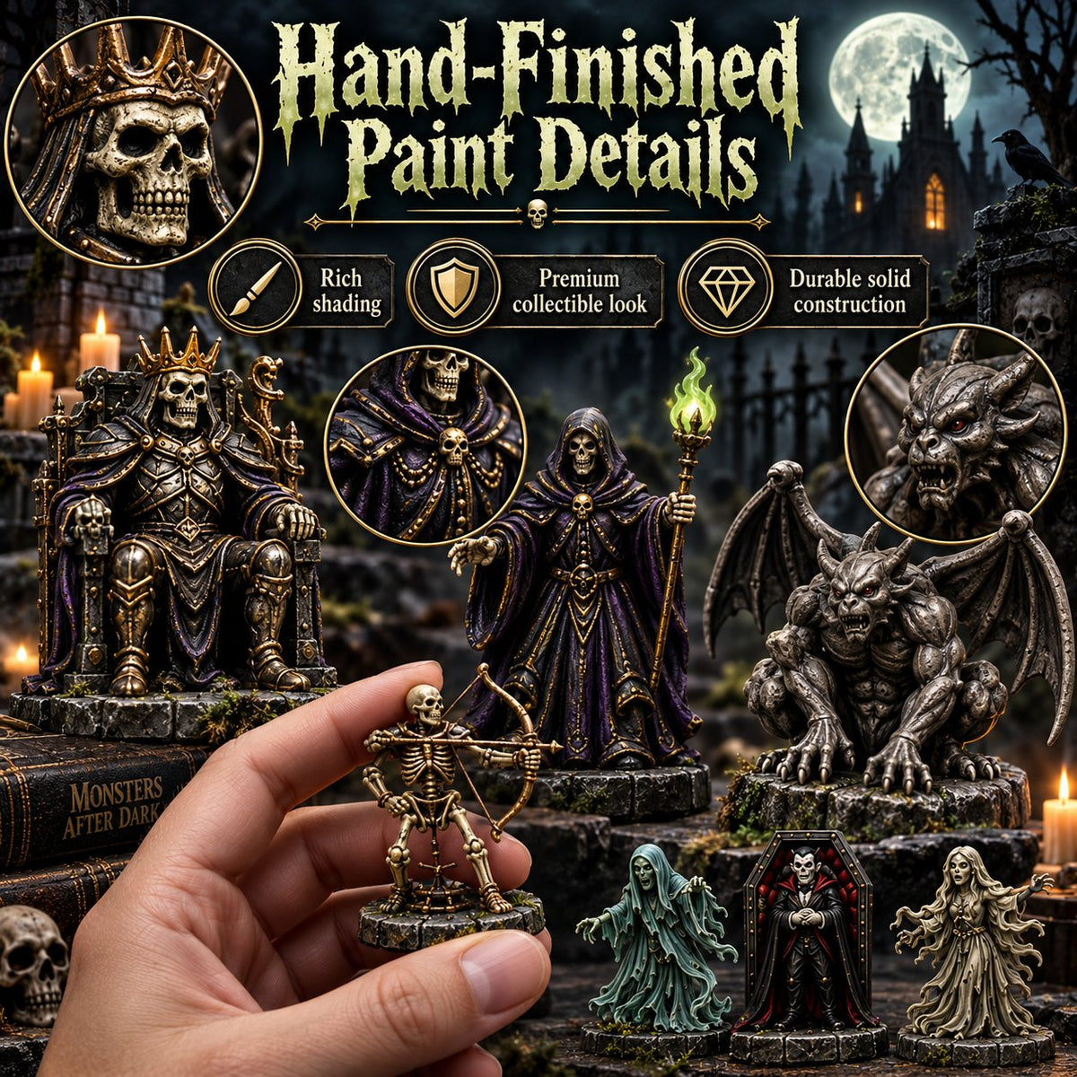 ⭐2026 USA Sale: Up to 50% OFF -24-Day Monsters After Dark Advent Calendar