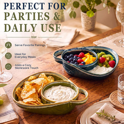 🥣2-in-1 Cereal & Snack Bowl – Keep Every Bite Fresh and Crunchy
