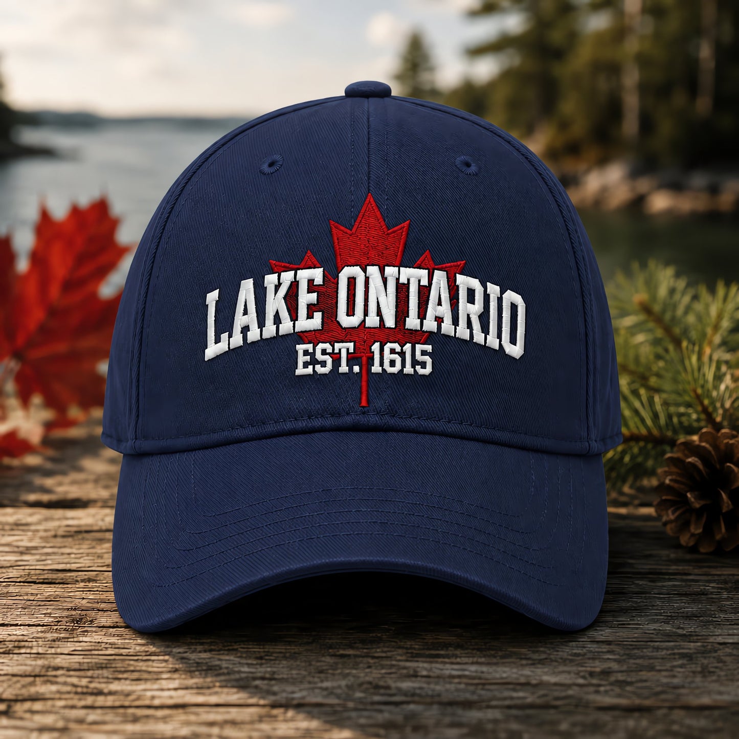 ❤️Lake Ontario Forever – 2027 Nestmiro®Heritage Embroidered Cap🍁